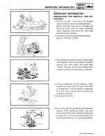 Предварительный просмотр 223 страницы Yamaha 1991-1993 Exciter II - 570 Service Manual