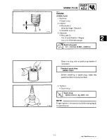 Предварительный просмотр 232 страницы Yamaha 1991-1993 Exciter II - 570 Service Manual