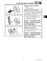 Предварительный просмотр 242 страницы Yamaha 1991-1993 Exciter II - 570 Service Manual