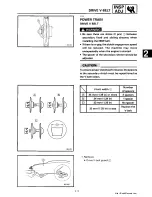 Предварительный просмотр 246 страницы Yamaha 1991-1993 Exciter II - 570 Service Manual