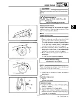 Предварительный просмотр 250 страницы Yamaha 1991-1993 Exciter II - 570 Service Manual