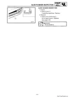 Предварительный просмотр 253 страницы Yamaha 1991-1993 Exciter II - 570 Service Manual