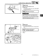 Предварительный просмотр 256 страницы Yamaha 1991-1993 Exciter II - 570 Service Manual