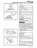 Предварительный просмотр 299 страницы Yamaha 1991-1993 Exciter II - 570 Service Manual