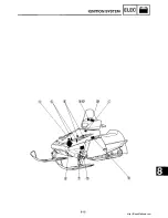 Предварительный просмотр 396 страницы Yamaha 1991-1993 Exciter II - 570 Service Manual