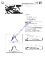 Preview for 128 page of Yamaha 1991 CY50B Service Manual