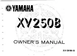 Yamaha 1991 XV250B Owner'S Manual preview