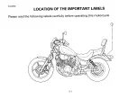 Предварительный просмотр 17 страницы Yamaha 1993 XV1000E Owner'S Manual