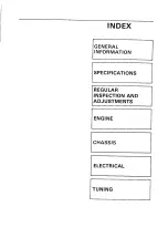 Предварительный просмотр 18 страницы Yamaha 1993 YZ250/LC Service Manual