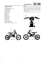 Предварительный просмотр 45 страницы Yamaha 1993 YZ250/LC Service Manual