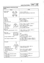 Предварительный просмотр 94 страницы Yamaha 1993 YZ250/LC Service Manual