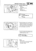 Предварительный просмотр 207 страницы Yamaha 1993 YZ250/LC Service Manual