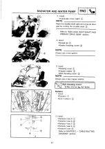 Предварительный просмотр 227 страницы Yamaha 1993 YZ250/LC Service Manual