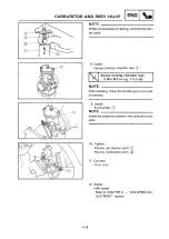 Предварительный просмотр 247 страницы Yamaha 1993 YZ250/LC Service Manual