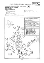 Предварительный просмотр 249 страницы Yamaha 1993 YZ250/LC Service Manual