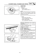 Предварительный просмотр 257 страницы Yamaha 1993 YZ250/LC Service Manual