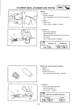 Предварительный просмотр 261 страницы Yamaha 1993 YZ250/LC Service Manual