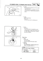 Предварительный просмотр 263 страницы Yamaha 1993 YZ250/LC Service Manual