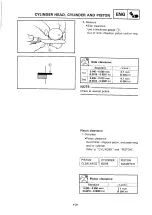 Предварительный просмотр 265 страницы Yamaha 1993 YZ250/LC Service Manual