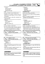 Предварительный просмотр 272 страницы Yamaha 1993 YZ250/LC Service Manual