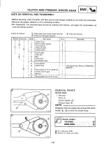 Предварительный просмотр 281 страницы Yamaha 1993 YZ250/LC Service Manual