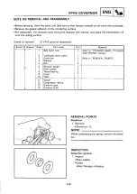 Предварительный просмотр 313 страницы Yamaha 1993 YZ250/LC Service Manual