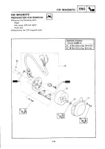 Предварительный просмотр 321 страницы Yamaha 1993 YZ250/LC Service Manual