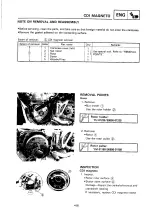 Предварительный просмотр 323 страницы Yamaha 1993 YZ250/LC Service Manual