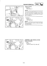 Предварительный просмотр 339 страницы Yamaha 1993 YZ250/LC Service Manual