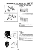 Предварительный просмотр 367 страницы Yamaha 1993 YZ250/LC Service Manual