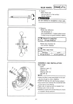 Предварительный просмотр 387 страницы Yamaha 1993 YZ250/LC Service Manual