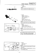 Предварительный просмотр 409 страницы Yamaha 1993 YZ250/LC Service Manual