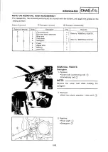 Предварительный просмотр 479 страницы Yamaha 1993 YZ250/LC Service Manual