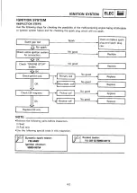 Предварительный просмотр 509 страницы Yamaha 1993 YZ250/LC Service Manual