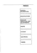 Предварительный просмотр 18 страницы Yamaha 1994 YZ250/LC Owner'S Service Manual