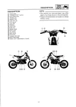 Предварительный просмотр 46 страницы Yamaha 1994 YZ250/LC Owner'S Service Manual