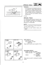 Предварительный просмотр 54 страницы Yamaha 1994 YZ250/LC Owner'S Service Manual