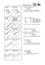 Предварительный просмотр 56 страницы Yamaha 1994 YZ250/LC Owner'S Service Manual