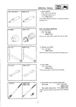 Предварительный просмотр 58 страницы Yamaha 1994 YZ250/LC Owner'S Service Manual