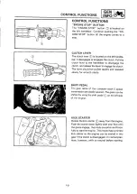 Предварительный просмотр 62 страницы Yamaha 1994 YZ250/LC Owner'S Service Manual