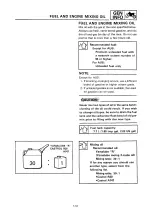 Предварительный просмотр 68 страницы Yamaha 1994 YZ250/LC Owner'S Service Manual