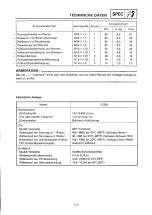 Предварительный просмотр 126 страницы Yamaha 1994 YZ250/LC Owner'S Service Manual