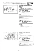 Предварительный просмотр 152 страницы Yamaha 1994 YZ250/LC Owner'S Service Manual