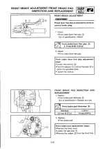 Предварительный просмотр 168 страницы Yamaha 1994 YZ250/LC Owner'S Service Manual