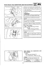 Предварительный просмотр 170 страницы Yamaha 1994 YZ250/LC Owner'S Service Manual