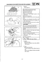 Предварительный просмотр 172 страницы Yamaha 1994 YZ250/LC Owner'S Service Manual