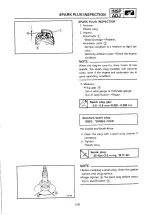 Предварительный просмотр 204 страницы Yamaha 1994 YZ250/LC Owner'S Service Manual