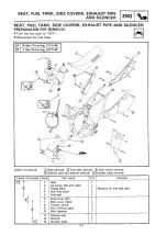 Предварительный просмотр 212 страницы Yamaha 1994 YZ250/LC Owner'S Service Manual