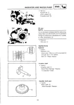 Предварительный просмотр 222 страницы Yamaha 1994 YZ250/LC Owner'S Service Manual