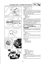 Предварительный просмотр 254 страницы Yamaha 1994 YZ250/LC Owner'S Service Manual